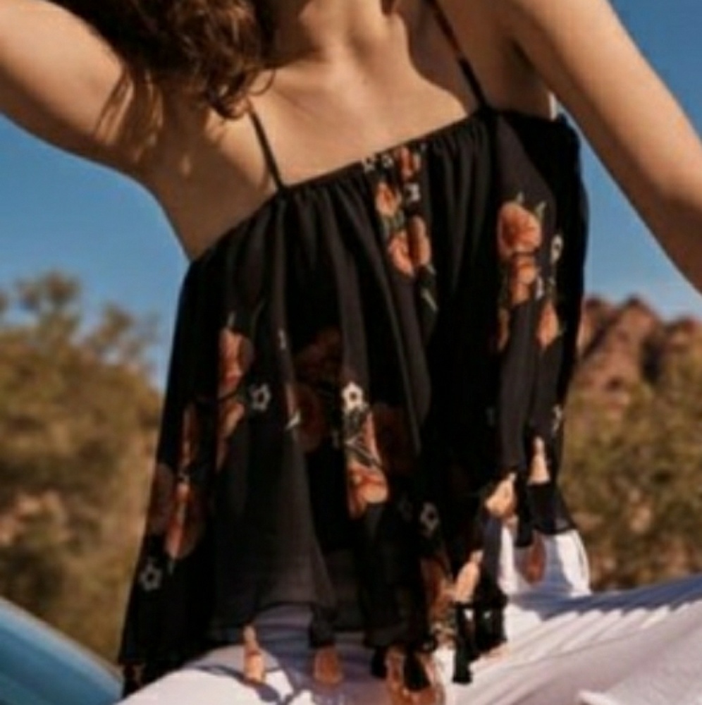 Carolina K tassel tank from Anthropologie